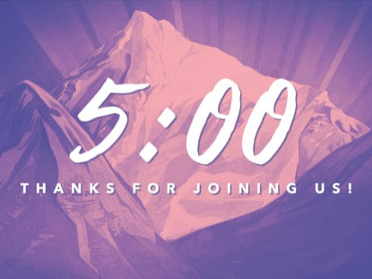 Mountain Range Countdown