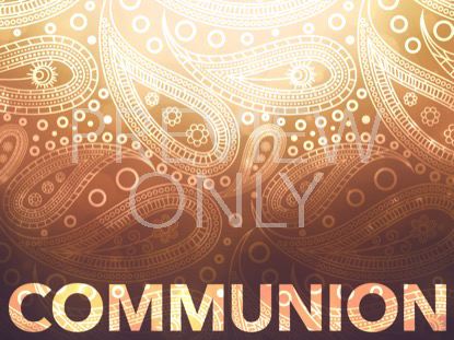 Paisley Communion Still
