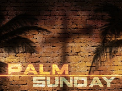 Palm Sunday Shadow Wall