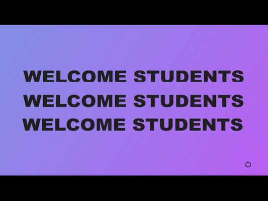 Students Worship Opener