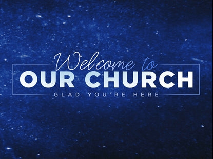 New Year Sparkle Welcome To Our Church Hd