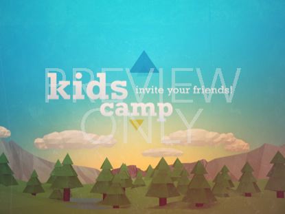 Outdoors Kids Camp Still