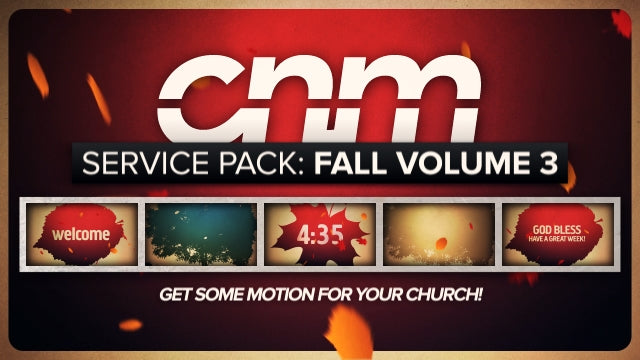 Service Pack: Fall Volume 3
