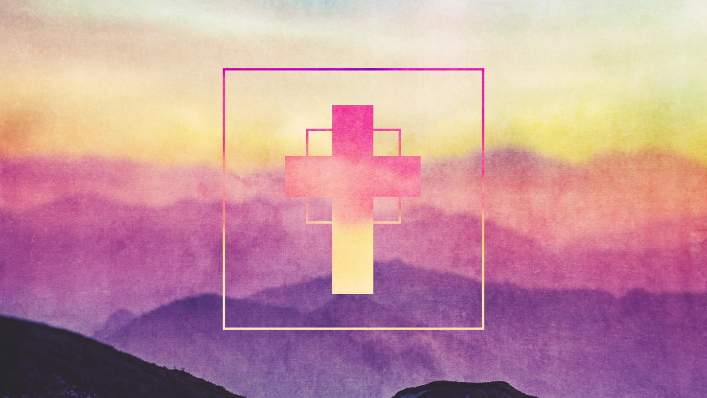 Watercolor Cross Mountains Remix