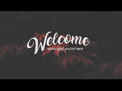 Elegant Fall Welcome