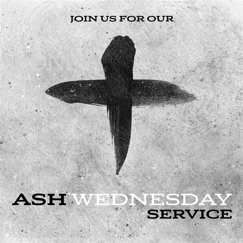 Ash Wednesday: Social Graphic Title