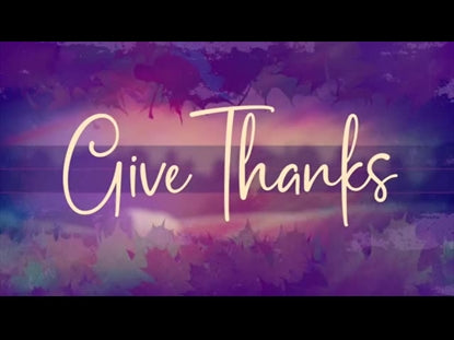 Give Thanks Motion Loop