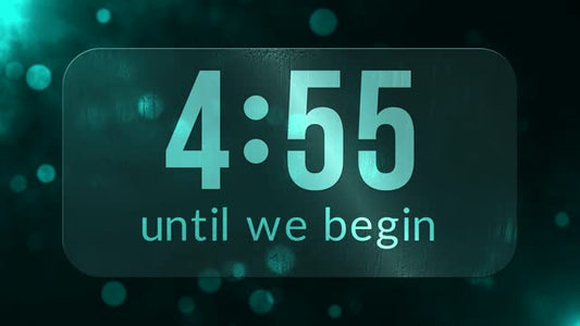 Cyan Slate Countdown