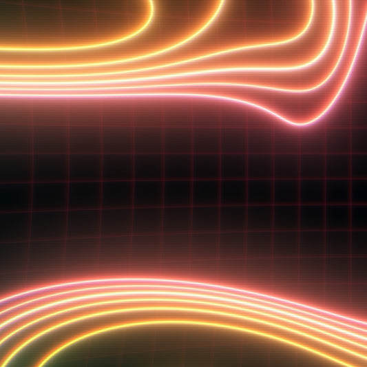 Neon Topo Pray Blank