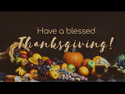 Thanksgiving Inspiration