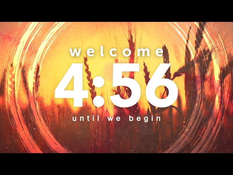 Harvest In The Fall Countdown