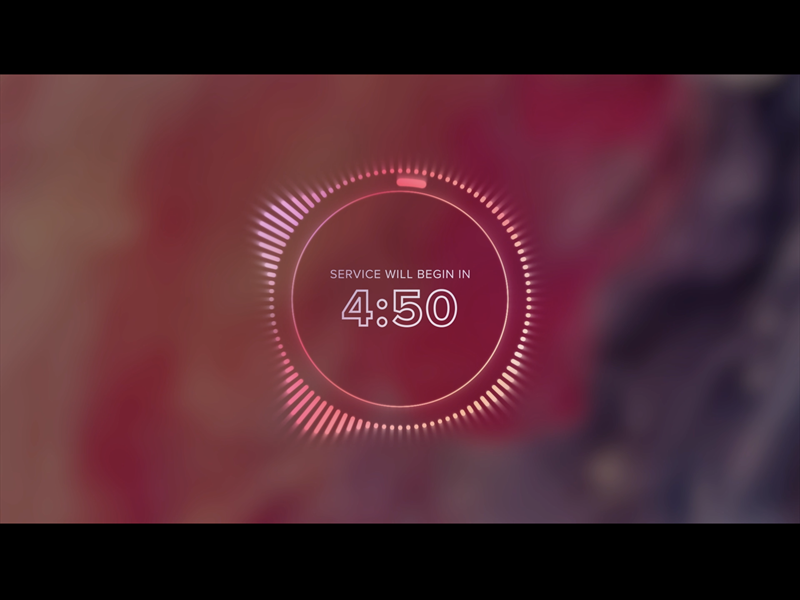 Modern Colorful Spectrum Countdown