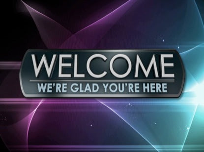 Light Wave Welcome Animated