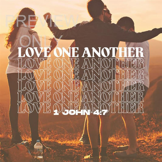 1 John 4-7 Social Graphics Title
