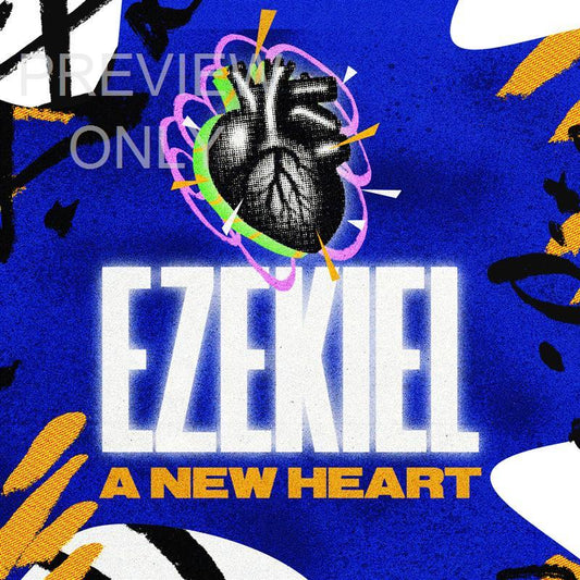 Ezekiel A New Heart Social Graphic Title