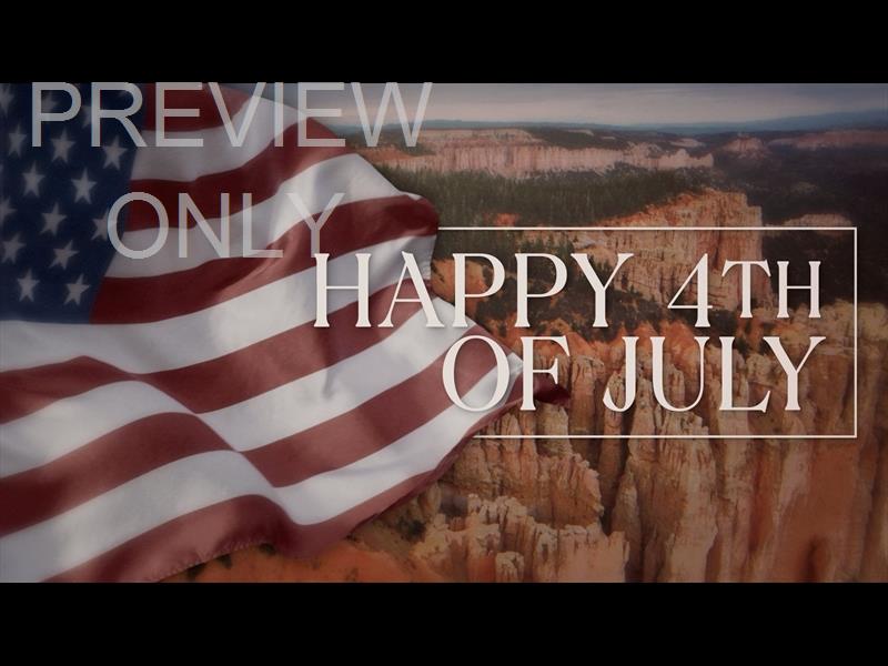 Wild & Free Fourth July Still