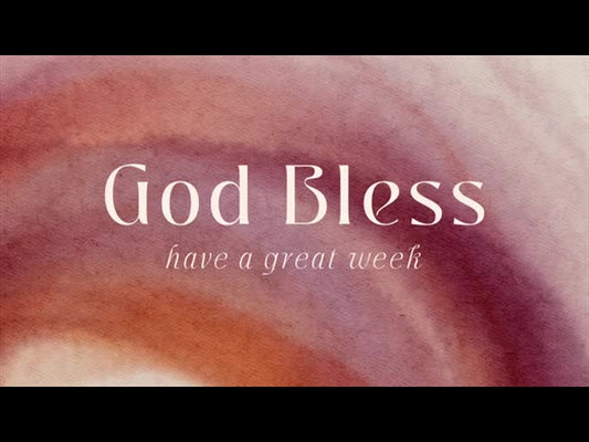 Spring Canvas God Bless