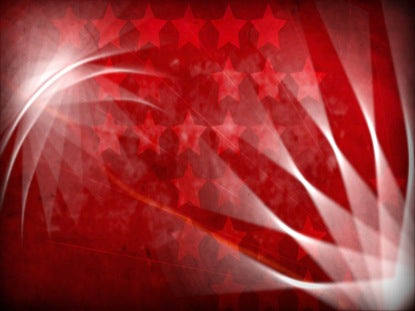 Red Patriotic Stars