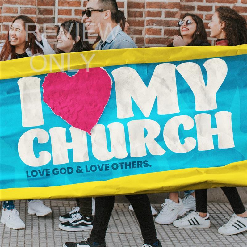 I Love My Church Social Graphic 3