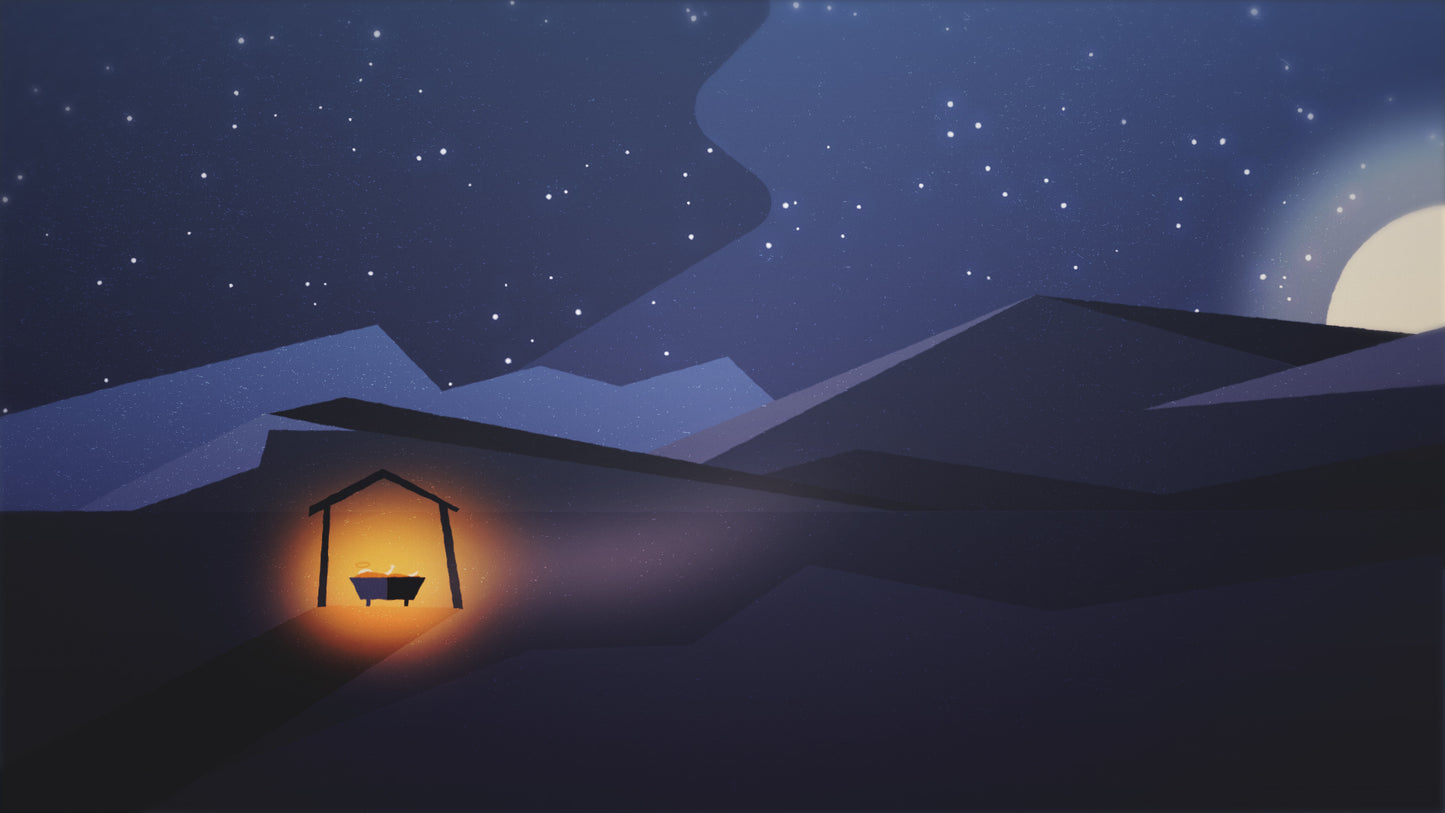 Christmas Night Manger