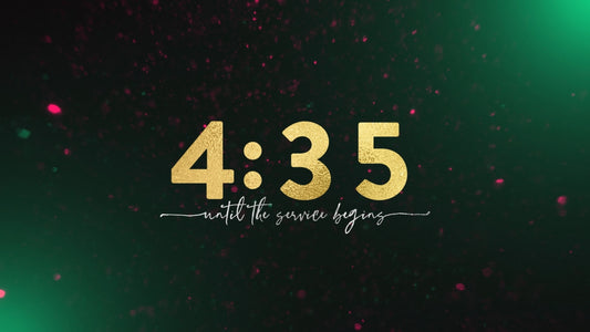Christmas Glitter Countdown