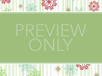 Vintage Holiday Fancy Green