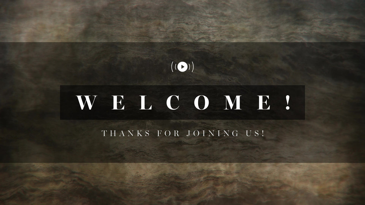 Textural Motion Welcome Stream Still