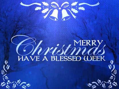 Sapphire Christmas Goodbye