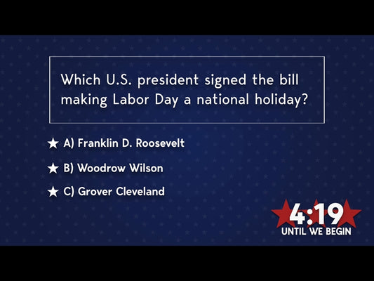 Labor Day Facts: Countdown