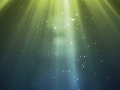 Heavenly Rays Blue Yellow