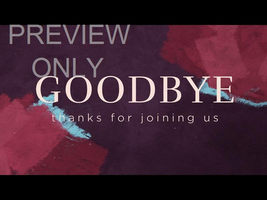 Mosaic Advent Still Goodbye