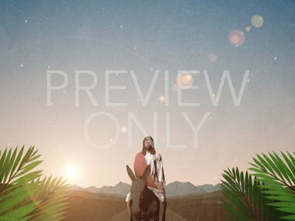 Palm Sunday Jersualem Jesus