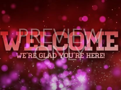 Bokeh Celebration Welcome Still