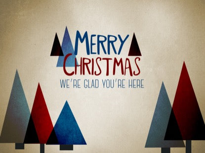 Modern Christmas Merry Motion