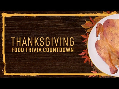 Thanksgiving Food Trivia Countdown