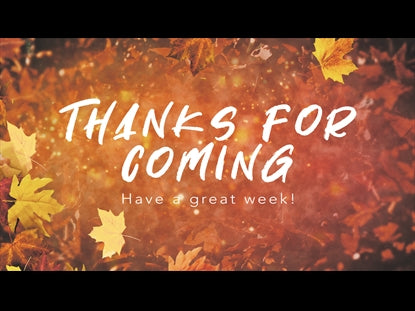 Fall Leaves Goodbye Loop
