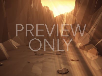 Digital Mountains Path Rays