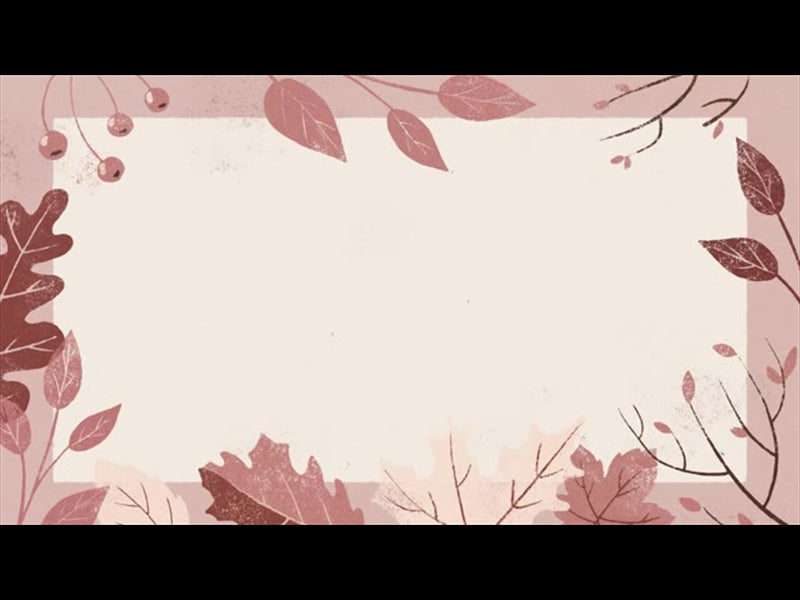 Fall Feelings Blush Border
