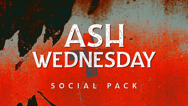 Ash Wednesday Social Pack