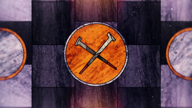 Holy Week Glass 1 Icon Loop