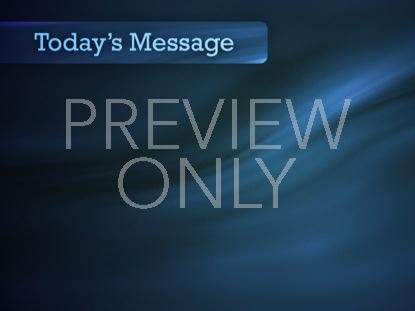 Todays Message Blue