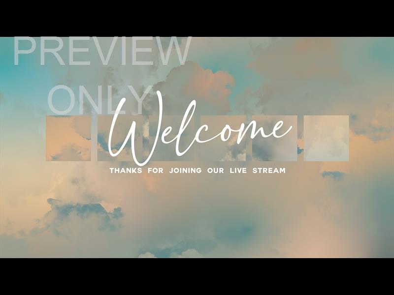 Paradise Clouds Stream Welcome Still