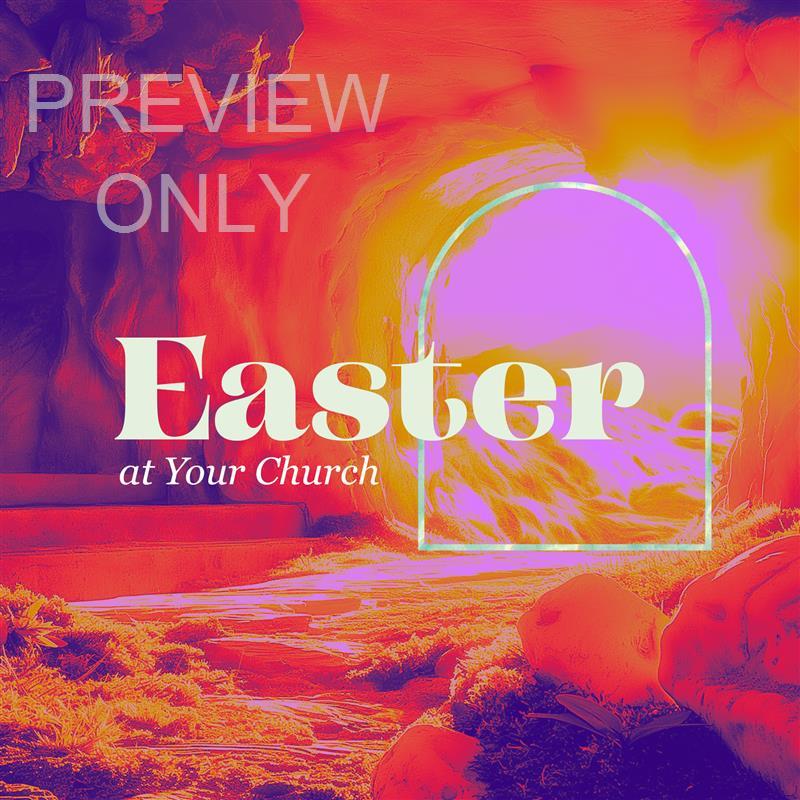 Easter Weekend Services Social Graphic Main