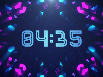 Crystal Patterns Countdown