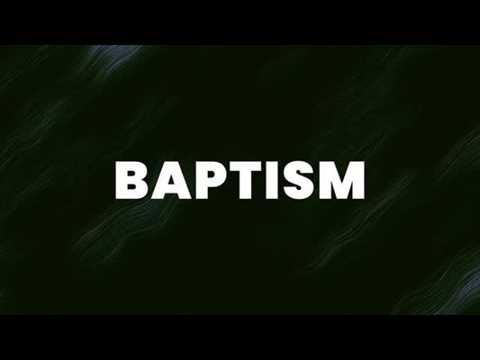 Glow Threads Baptism