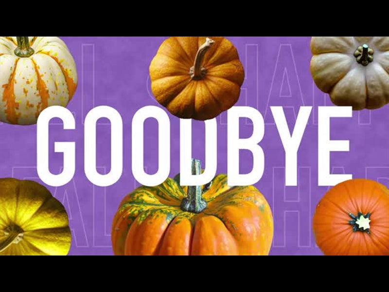 Multi Pumpkin Goodbye