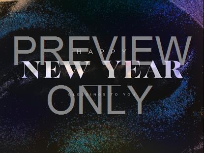 New Years Shimmer Happy New Year