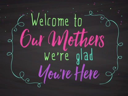 Mother's Day Chalk Welcome