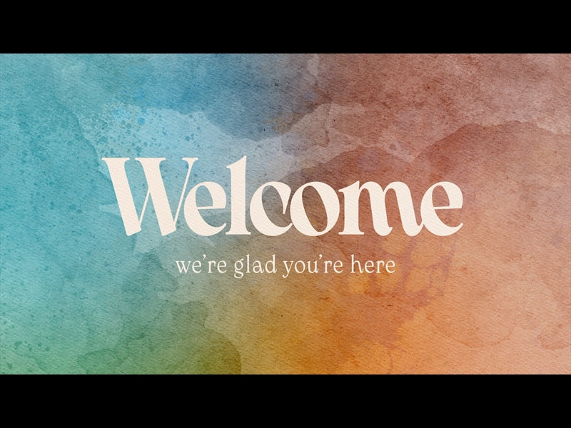 Easter Canvas Welcome