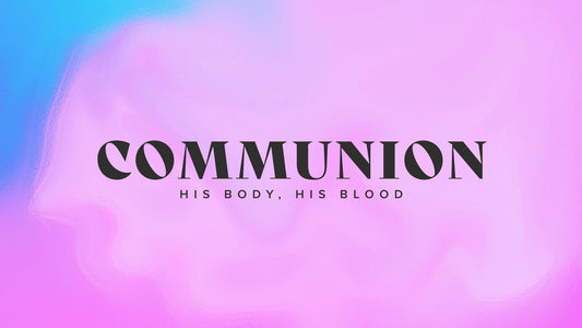 Easter Foil Communion Still